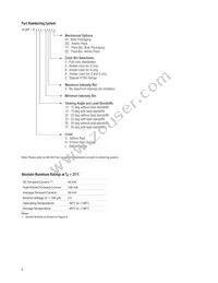 HLMP-EG35-TW0DD Datasheet Page 4