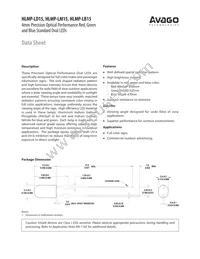 HLMP-LD15-MNTDD Datasheet Cover