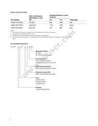 HLMP-LD15-MNTDD Datasheet Page 2