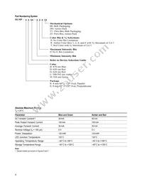 HLMP-RB11-H00DD Datasheet Page 4