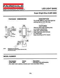 HLMP2B85 Datasheet Cover