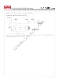 HLN-60H-24A Datasheet Page 5