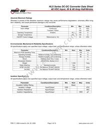 HLS30ZG-NT9 Datasheet Page 2