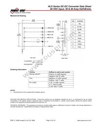 HLS30ZG-NT9 Datasheet Page 10