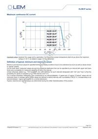 HLSR 20-P Datasheet Page 10