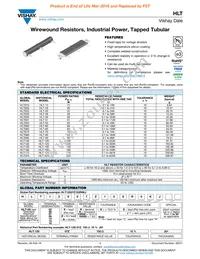 HLT22507Z50R00KJ Datasheet Cover