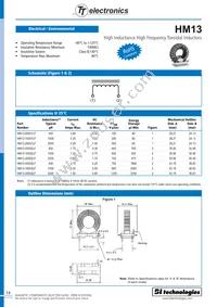 HM13-20003LF Datasheet Cover