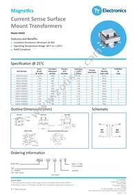 HM33-H10030LFTR Datasheet Cover