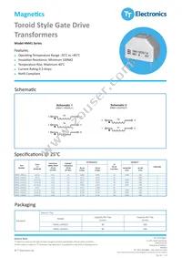 HM41-12020LF Datasheet Cover