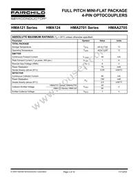 HMAA2705R2 Datasheet Page 2