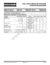 HMAA2705R2 Datasheet Page 3