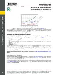 HMC1023LP5ETR Datasheet Page 19