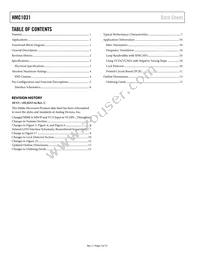 HMC1031MS8E Datasheet Page 2