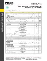 HMC1032LP6GE Datasheet Page 3