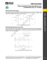 HMC1032LP6GE Datasheet Page 10