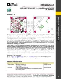 HMC1033LP6GETR Datasheet Page 10