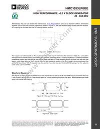 HMC1033LP6GETR Datasheet Page 12