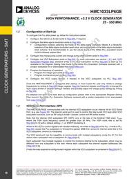 HMC1033LP6GETR Datasheet Page 19