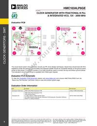 HMC1034LP6GE Datasheet Page 9