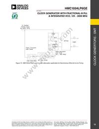 HMC1034LP6GE Datasheet Page 12