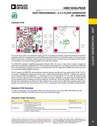 HMC1035LP6GETR Datasheet Page 10