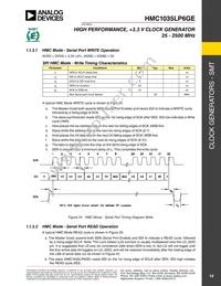 HMC1035LP6GETR Datasheet Page 14