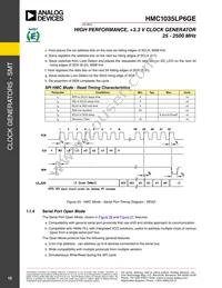 HMC1035LP6GETR Datasheet Page 15