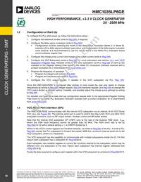 HMC1035LP6GETR Datasheet Page 19