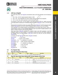 HMC1035LP6GETR Datasheet Page 20