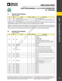 HMC1035LP6GETR Datasheet Page 22