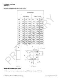 HMC1043L-TR-RC Datasheet Page 4