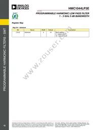 HMC1044LP3ETR Datasheet Page 15