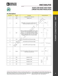 HMC1060LP3E Datasheet Page 6