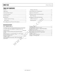 HMC1162LP5ETR Datasheet Page 2