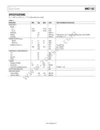 HMC1162LP5ETR Datasheet Page 3