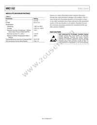 HMC1162LP5ETR Datasheet Page 4