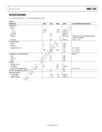 HMC1164LP5ETR Datasheet Page 3