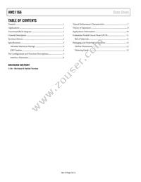 HMC1166LP5ETR Datasheet Page 2
