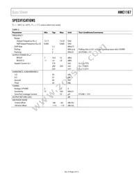 HMC1167LP5ETR Datasheet Page 3