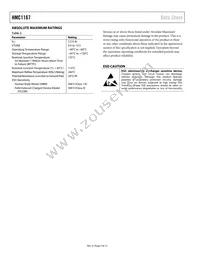 HMC1167LP5ETR Datasheet Page 4