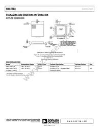 HMC1168LP5ETR Datasheet Page 12