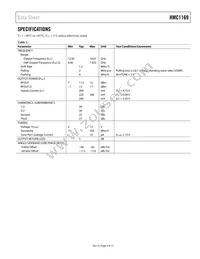 HMC1169LP5ETR Datasheet Page 3
