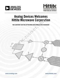 HMC508LP5 Datasheet Cover