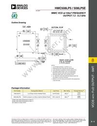 HMC508LP5ETR Datasheet Page 4