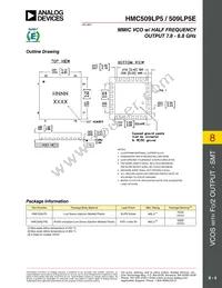 HMC509LP5TR Datasheet Page 4