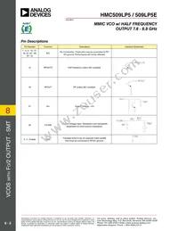HMC509LP5TR Datasheet Page 5