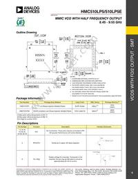 HMC510LP5 Datasheet Page 4