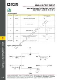 HMC513LP5ETR Datasheet Page 5