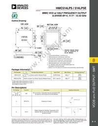 HMC514LP5ETR Datasheet Page 4