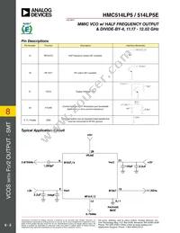 HMC514LP5ETR Datasheet Page 5